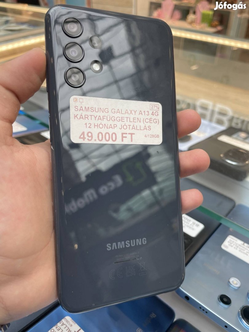 Samsung Galaxy A13 4G(12 hó. Jótállással)