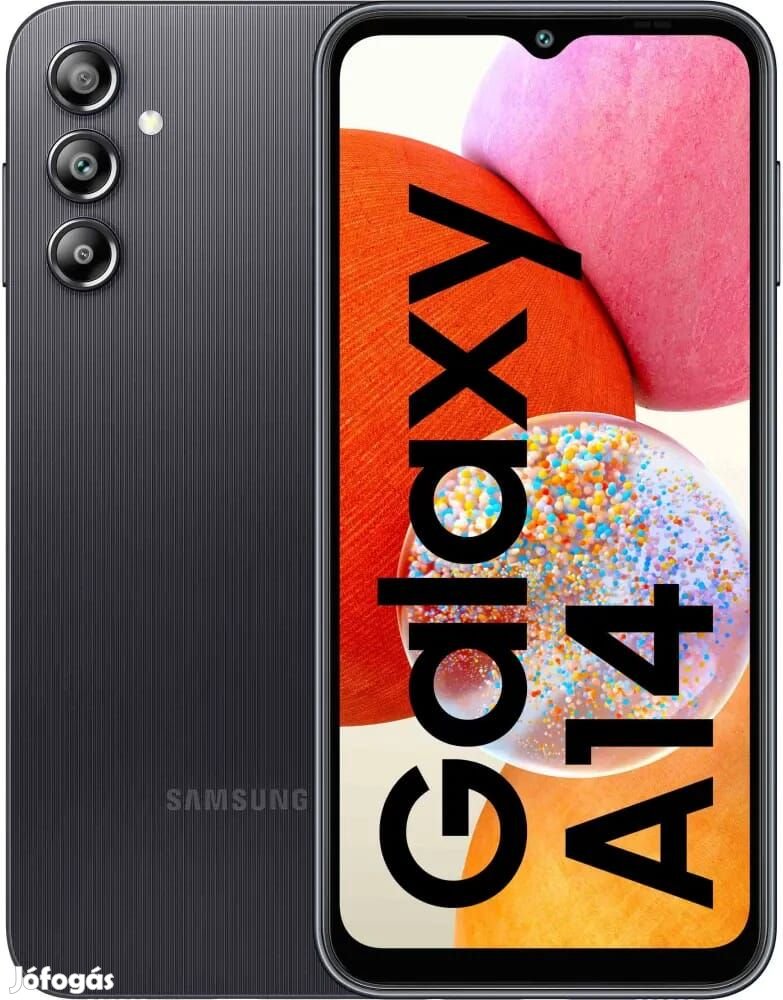 Samsung Galaxy A14 (128GB)  - Szín: Fekete