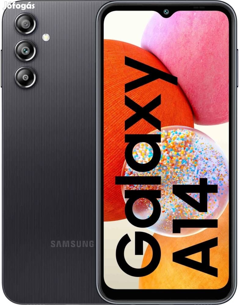 Samsung Galaxy A14 (128GB)  - Szín: Fekete