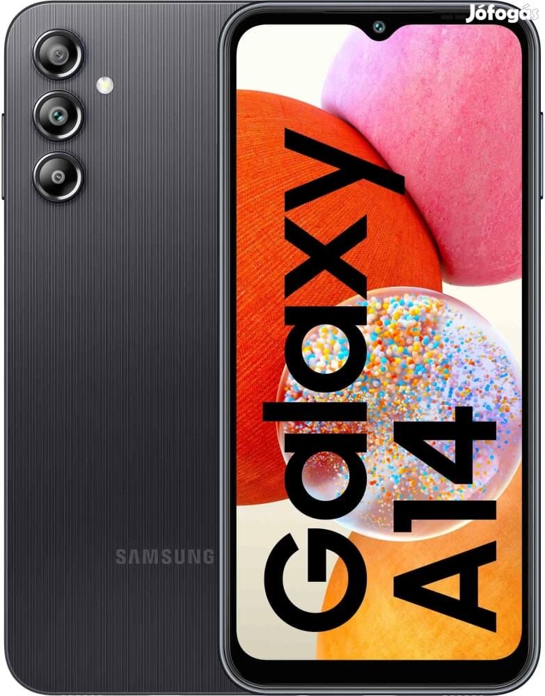 Samsung Galaxy A14 (64GB)  - Szín: Fekete
