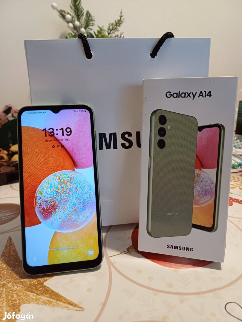 Samsung Galaxy A14 kártyafüggetlen Dual sim 07.21-ig gyártói garancia