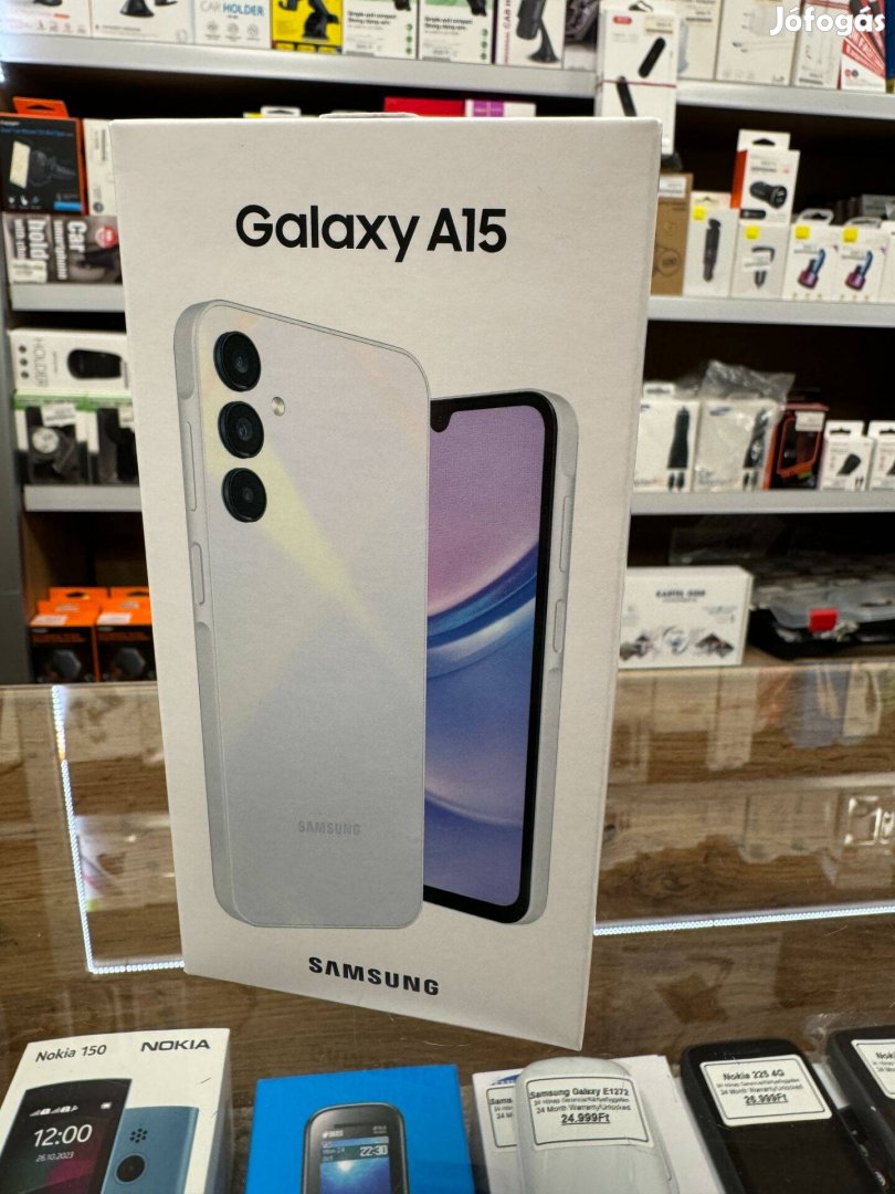 Samsung Galaxy A15 128GB 12Hó Garancia -10% Kedvezmény