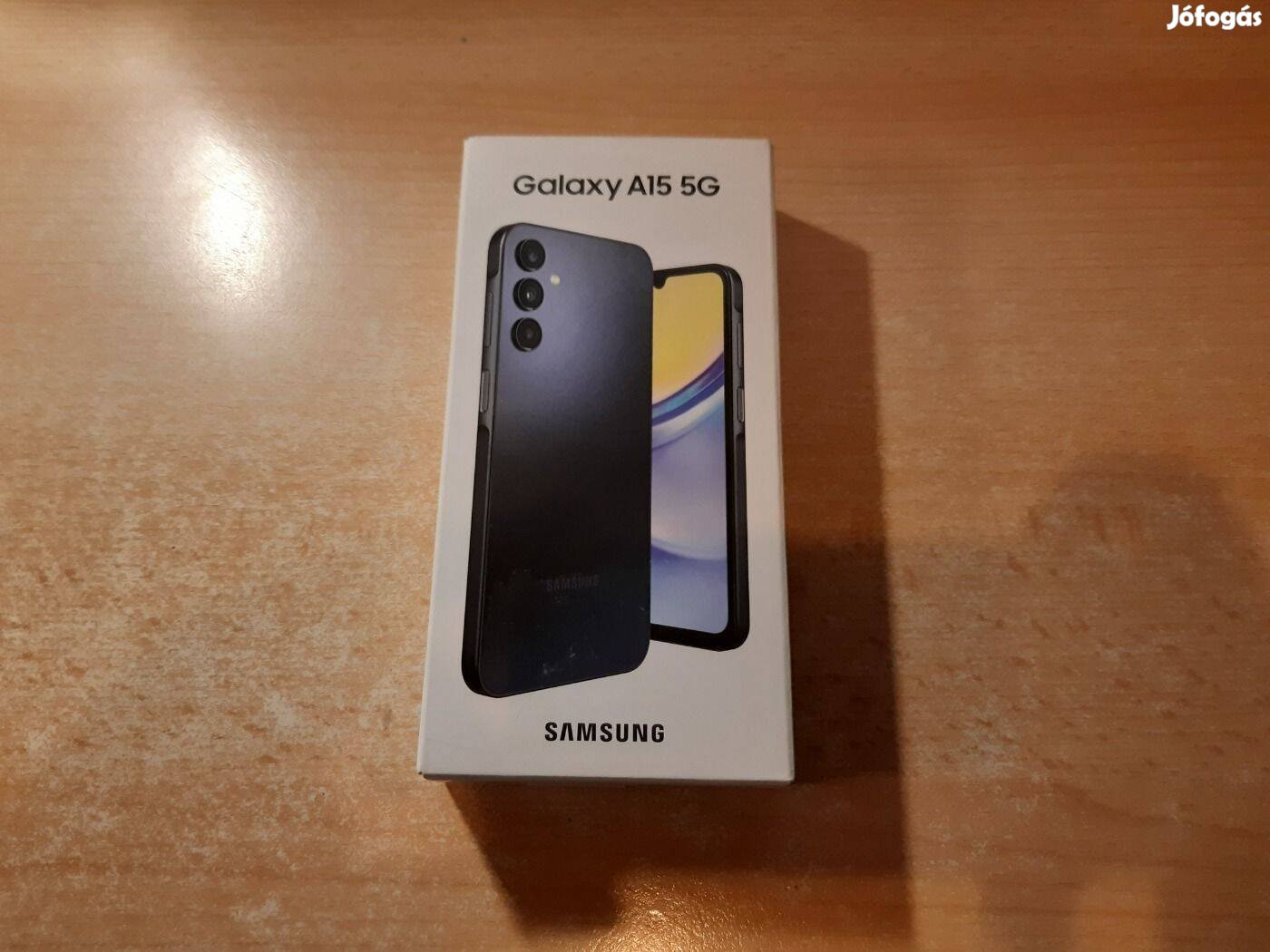 Samsung Galaxy A15 5G 4/128GB Dual Új 2 év Garanciás !