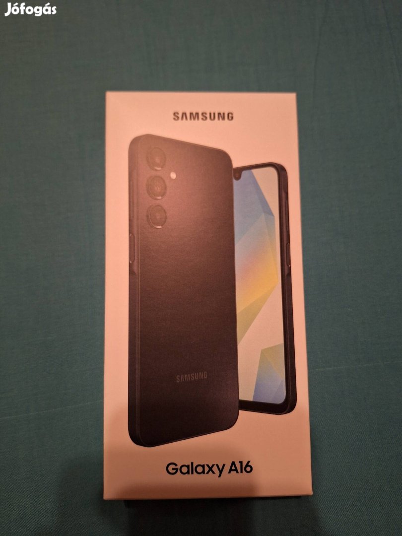 Samsung Galaxy A16 128 GB Fekete Új Bontatlan