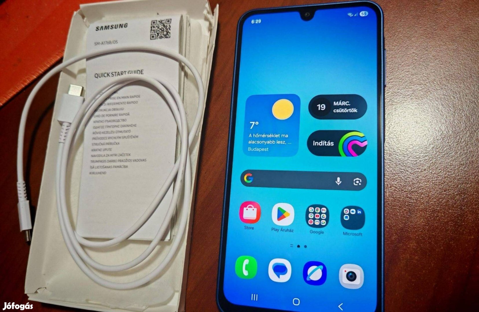 Samsung Galaxy A17 8256GB, új