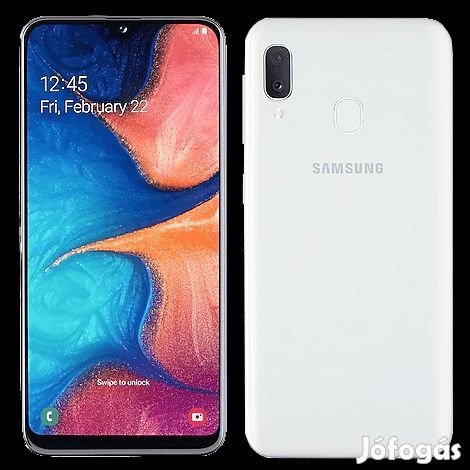 Samsung Galaxy A20e (32GB)  - Szín: Fehér