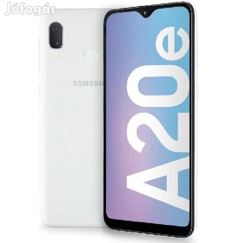 Samsung Galaxy A20e (32GB)  - Szín: Fehér