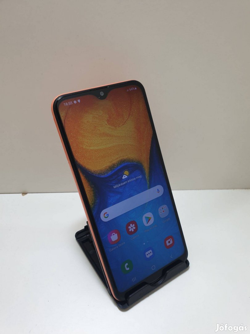 Samsung Galaxy A20e dual simes androidos okosmobil eladó