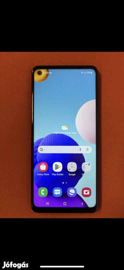 Samsung Galaxy A21s 32 GB, dual SIM, fekete, kártyafüggetlen