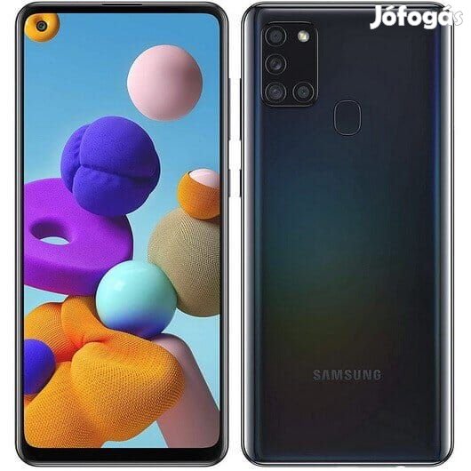 Samsung Galaxy A21s (32GB)  - Szín: Fekete