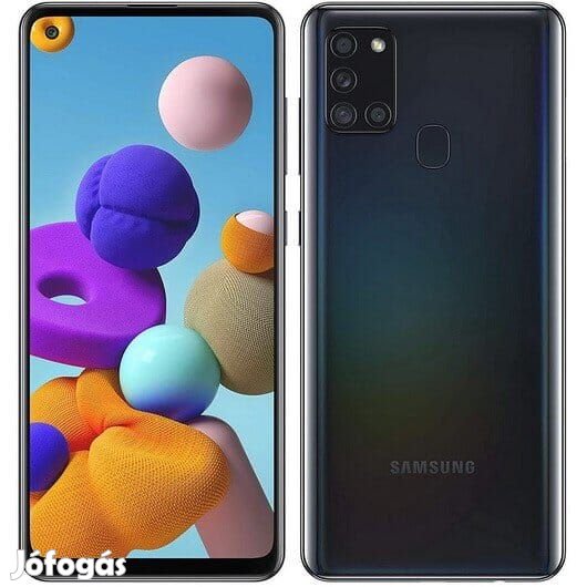 Samsung Galaxy A21s (32GB)  - Szín: Fekete