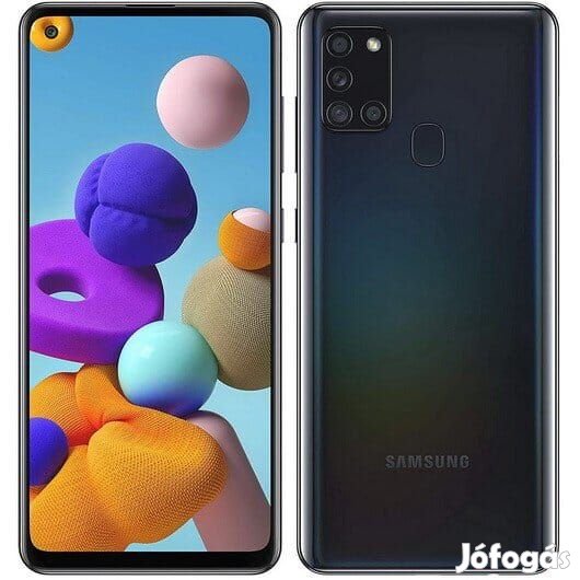 Samsung Galaxy A21s (64GB)  - Szín: Fekete