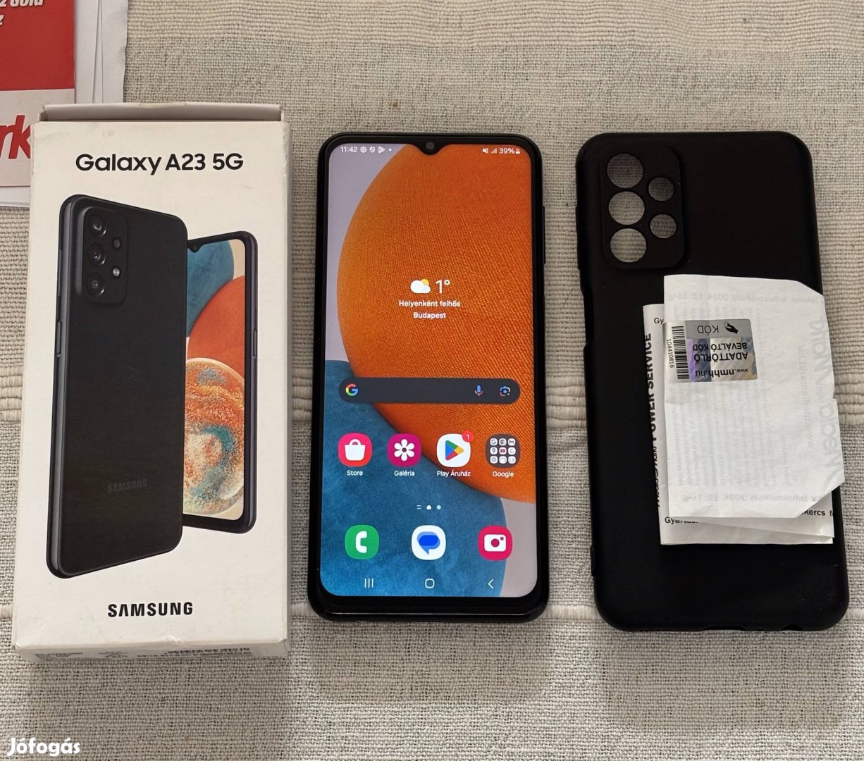 Samsung Galaxy A23 5G Gyárilag független! Számlával! Dobozzal!