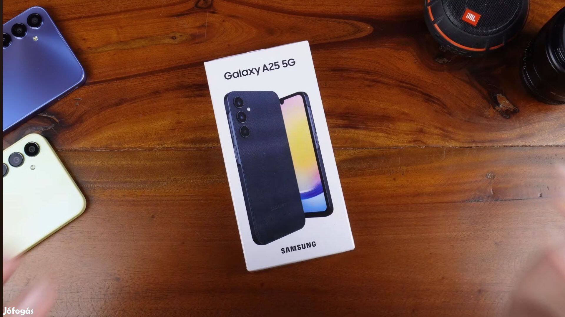 Samsung Galaxy A25 5G 128GB Black, Bontatlan, Új, 1 Év Garancia