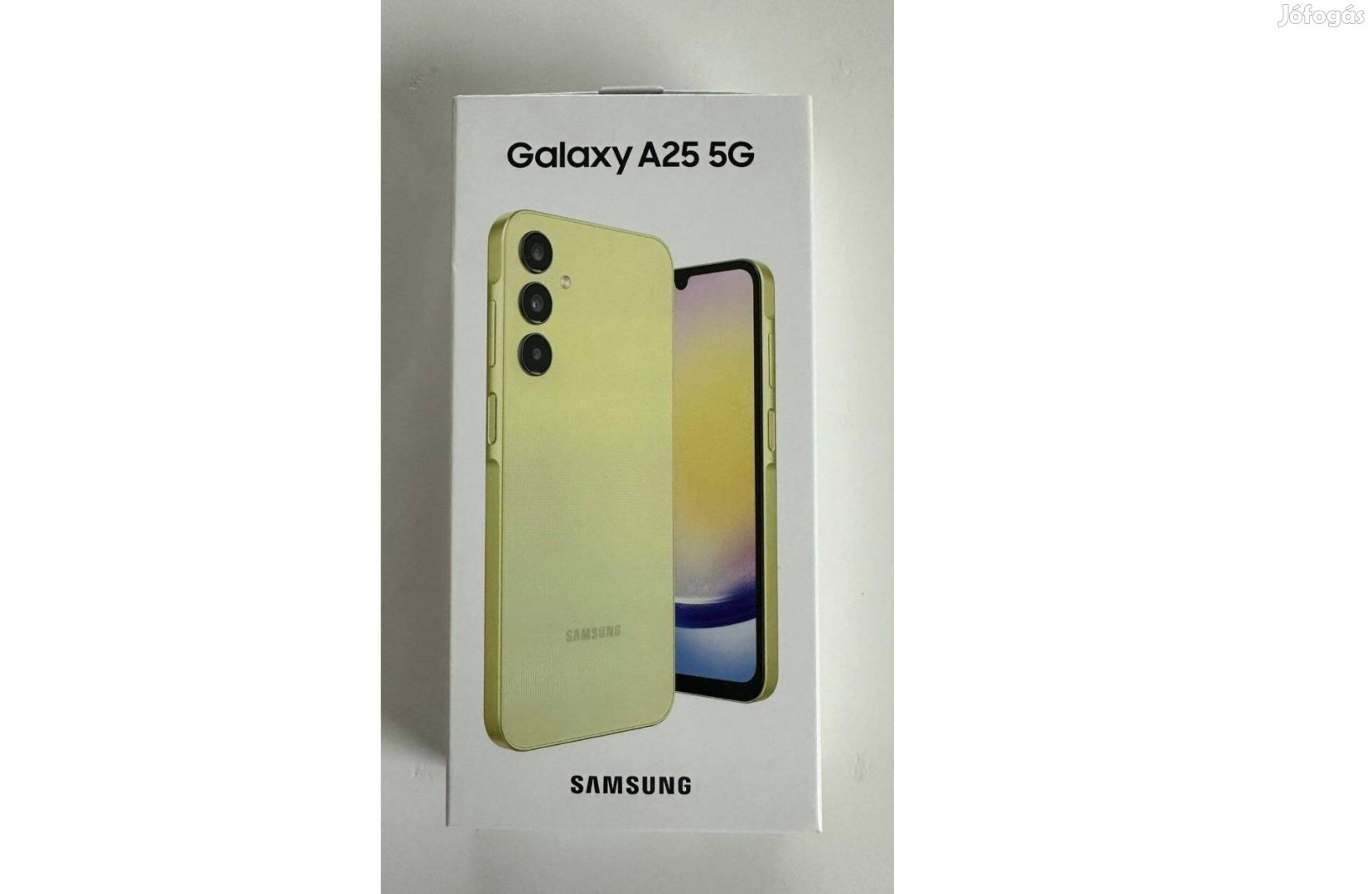 Samsung Galaxy A25 5G 128GB Yellow (Bontatlan, Új, 1 Év Garancia)