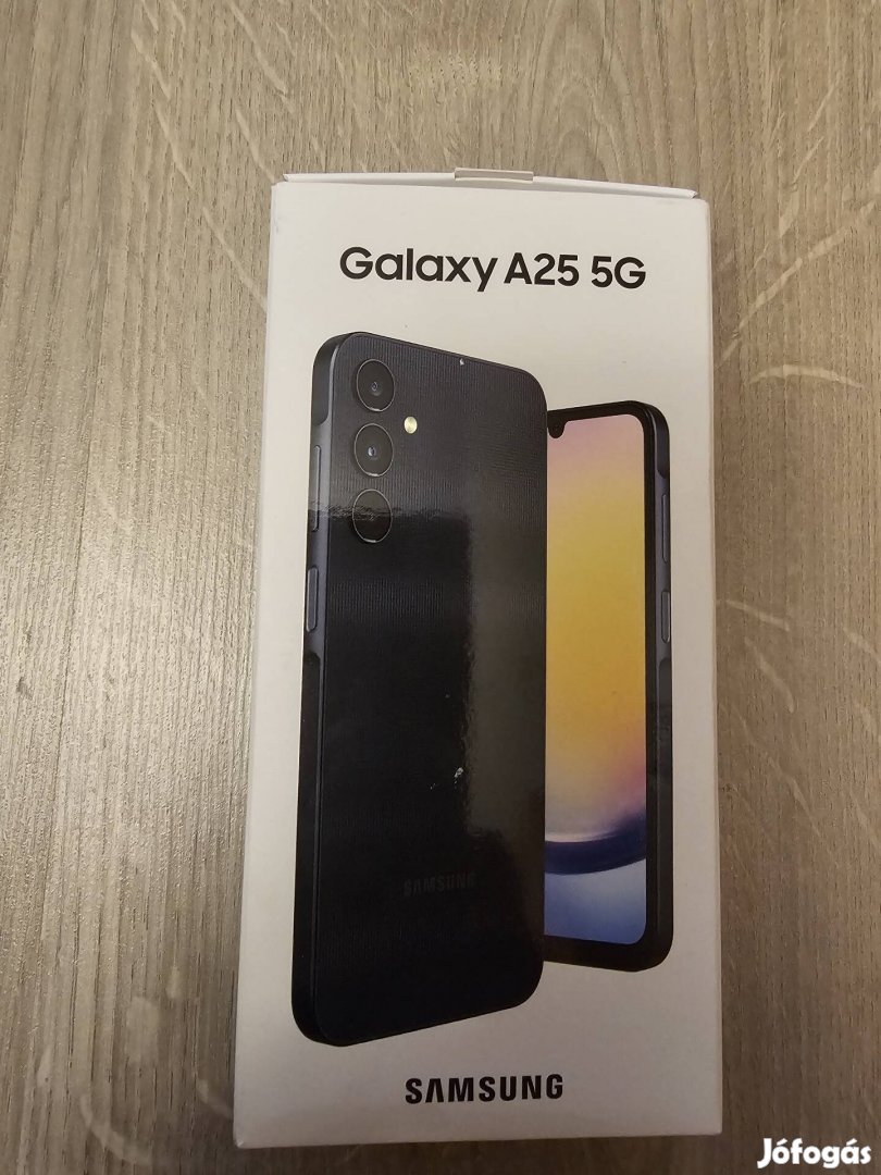 Samsung Galaxy A25 5G mobiltelefon dobozában jótállással eladó. 
