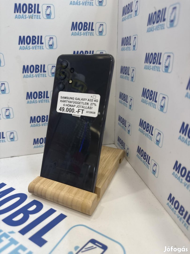 Samsung Galaxy A32 4G Dual Sim 128 GB, 12 hó garancia