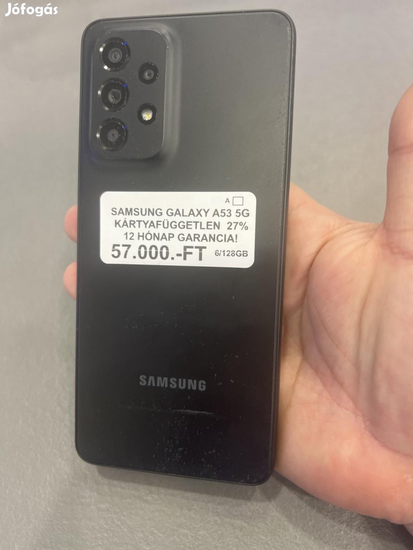 Samsung Galaxy A33 5G Dual Sim 128 GB, 12 hó garancia