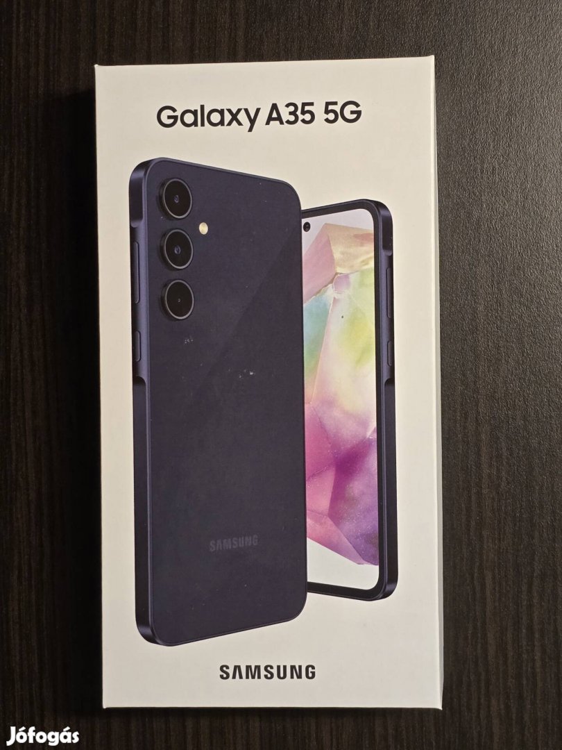 Samsung Galaxy A35 256GB új bontatlan 2év garancia 