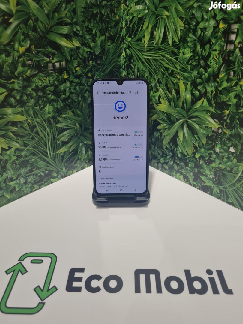 Samsung Galaxy A40 Kártyafüggetlen 64 GB, 12 hó garancia