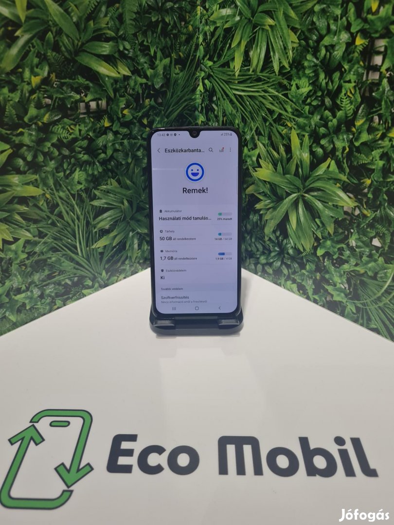 Samsung Galaxy A40 Kártyafüggetlen 64 GB, 12 hó garancia