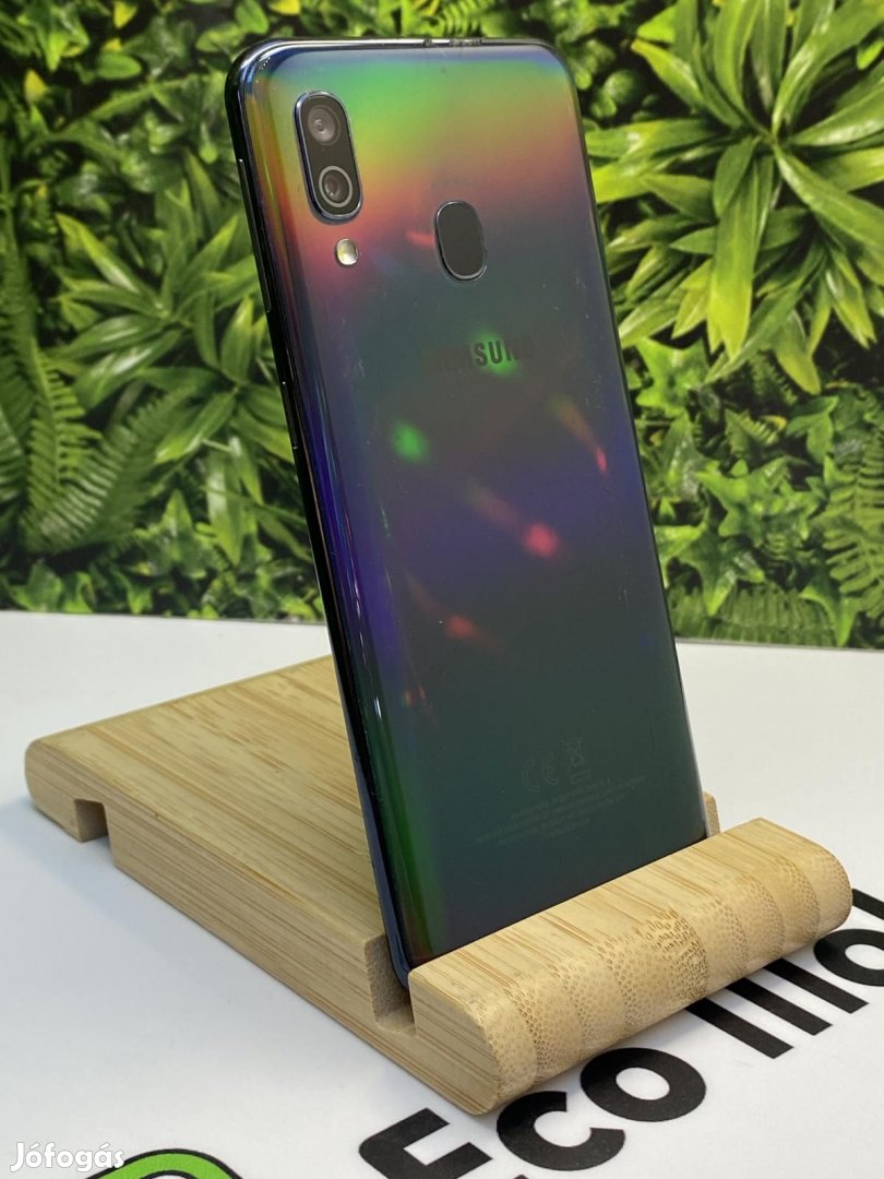 Samsung Galaxy A40 Kártyafüggetlen, 12 hó garancia