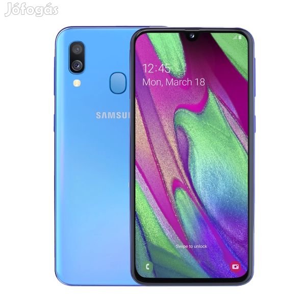 Samsung Galaxy A40 (64GB)  - Szín: Kék