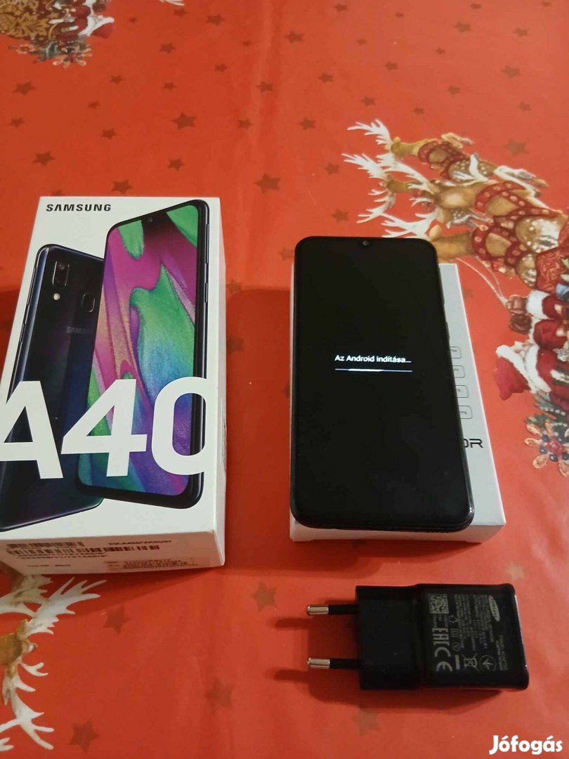 Samsung Galaxy A40 dual sim, kártyafüggetlen mobiltelefon