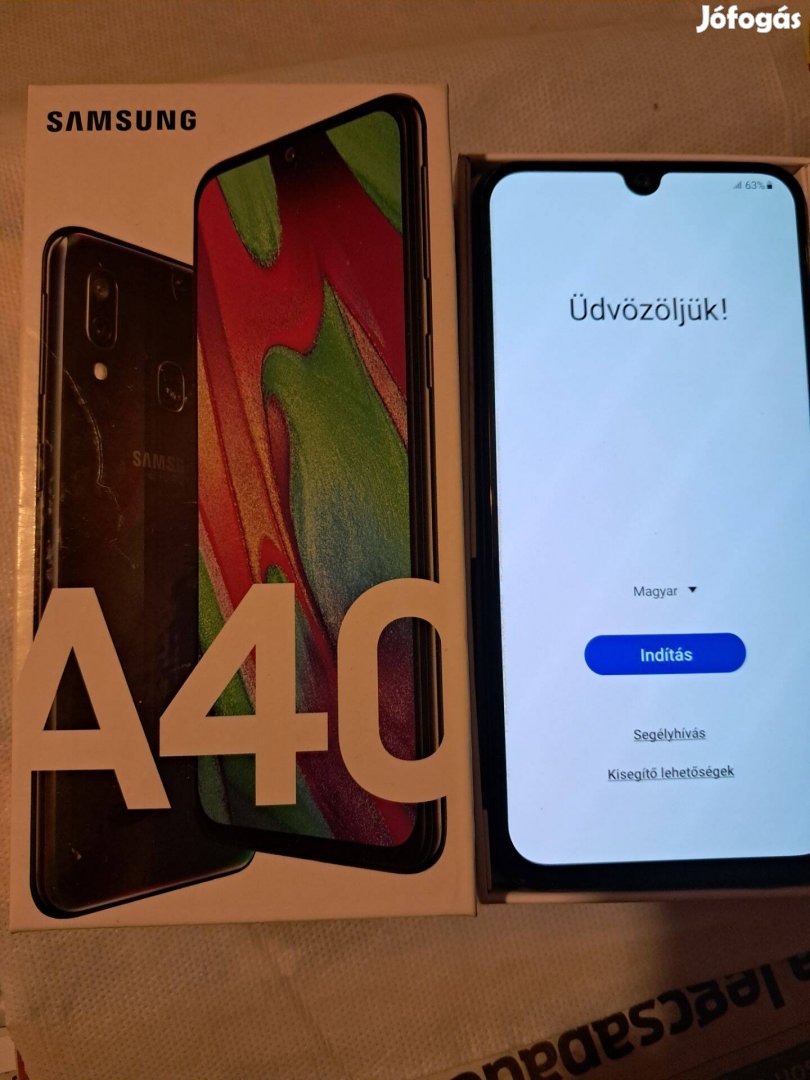 Samsung Galaxy A40 telefon eladó