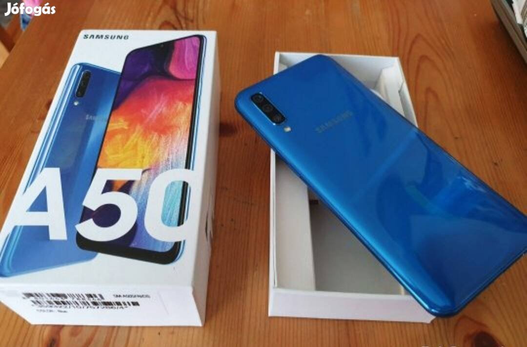 Samsung Galaxy A50 4/128GB Független Okostelefon (Üvegfóliával) Eladó 