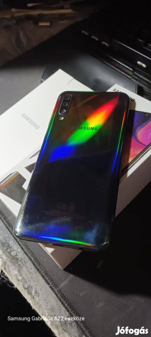 Samsung Galaxy A50 6Gb/64Gb független dobozos /gyorstöltő+ c kábel+ új