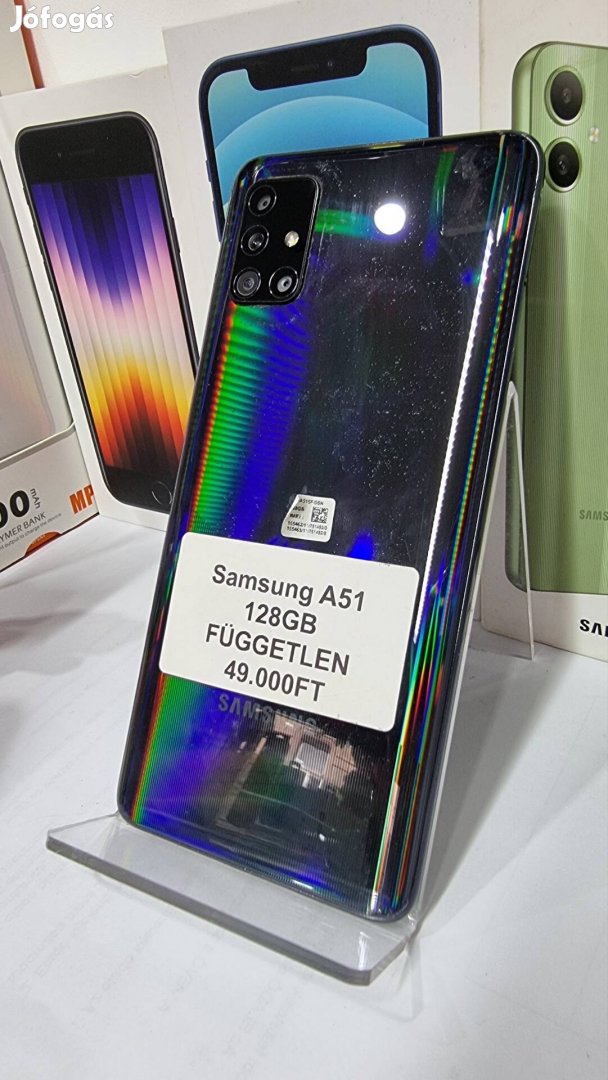 Samsung Galaxy A51 128GB Fuggetlen Akció 