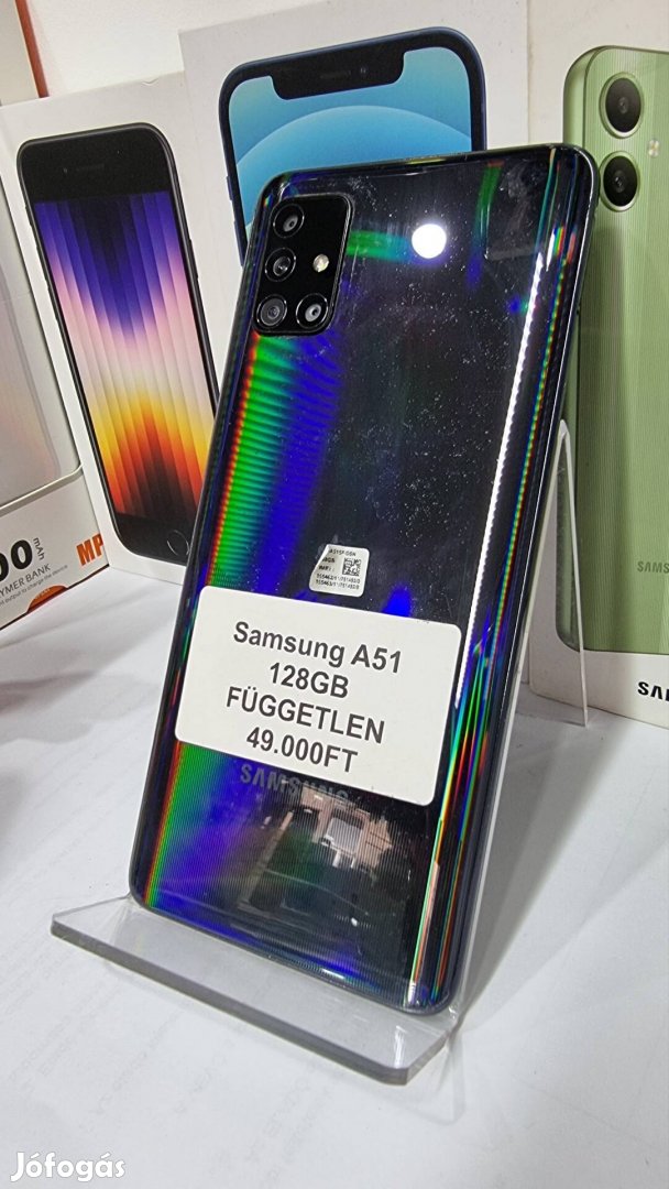 Samsung Galaxy A51 128GB Fuggetlen Akció 