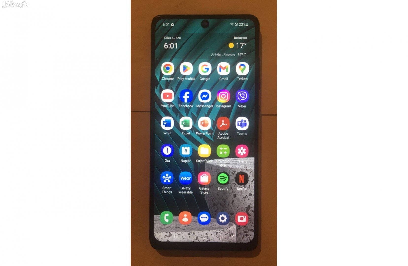 Samsung Galaxy A51 128/4+4 GB okostelefon, hibátlan független, jó akku