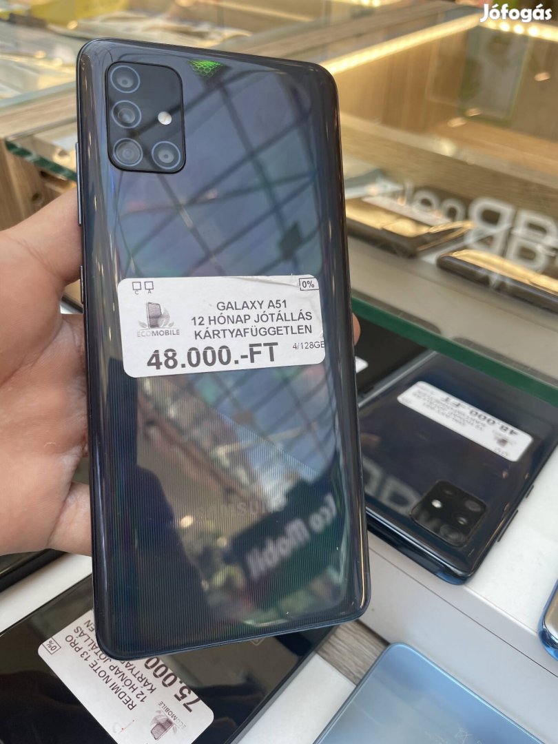 Samsung Galaxy A51(12 hónap jótállással)