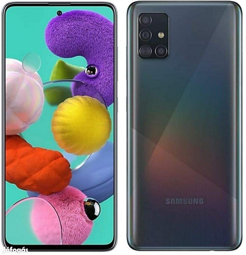 Samsung Galaxy A51 (128GB)  - Szín: Fekete