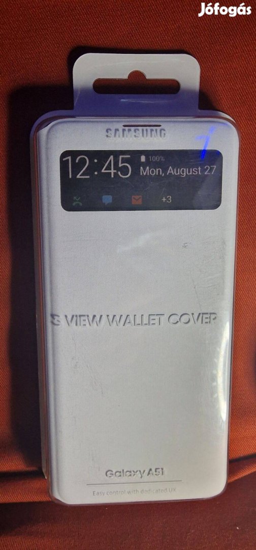 Samsung Galaxy A51 s-view cover, Fehér