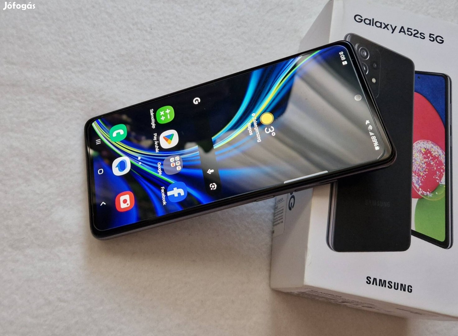 Samsung Galaxy A52 S 5G Gyönyörű makulátlan!!! A52s 5G Új állapot!