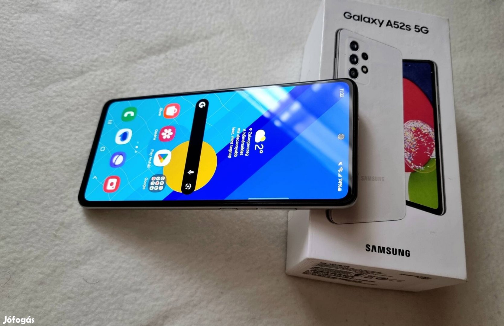 Samsung Galaxy A52 S 5G Gyönyörű patika állapot!! A52s 5G