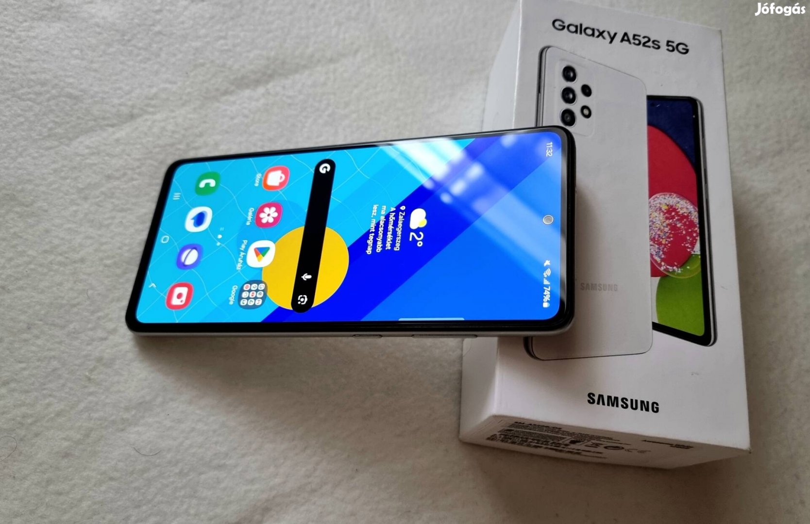 Samsung Galaxy A52 S 5G Gyönyörű patika állapot!! A52s 5G