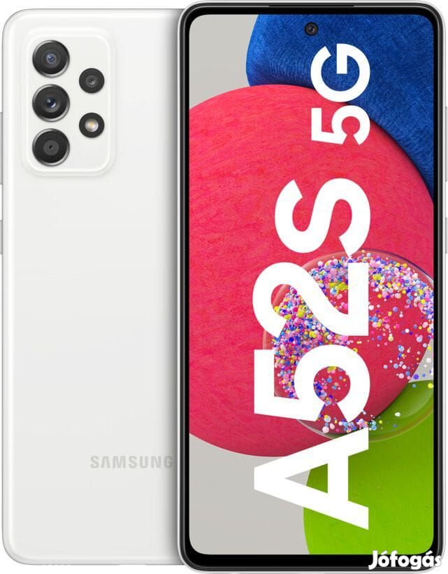 Samsung Galaxy A52s 5G (128GB)  - Szín: Fehér