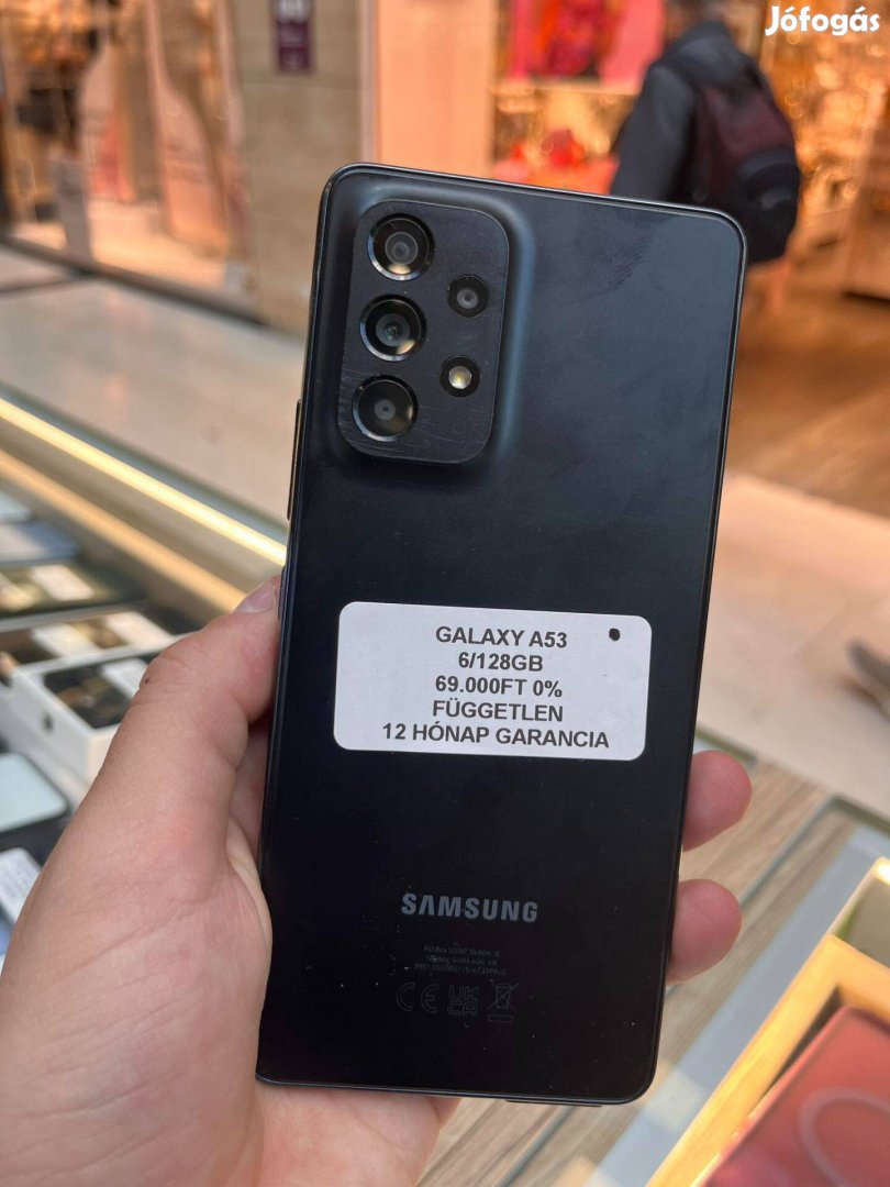 Samsung Galaxy A53 5G 1 Év Garanciával