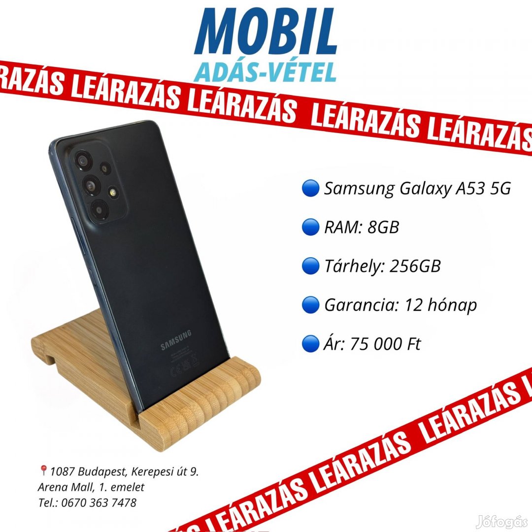 Samsung Galaxy A53 5G! 128GB