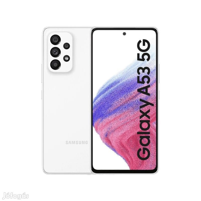 Samsung Galaxy A53 5G (128GB)  - Szín: Fehér