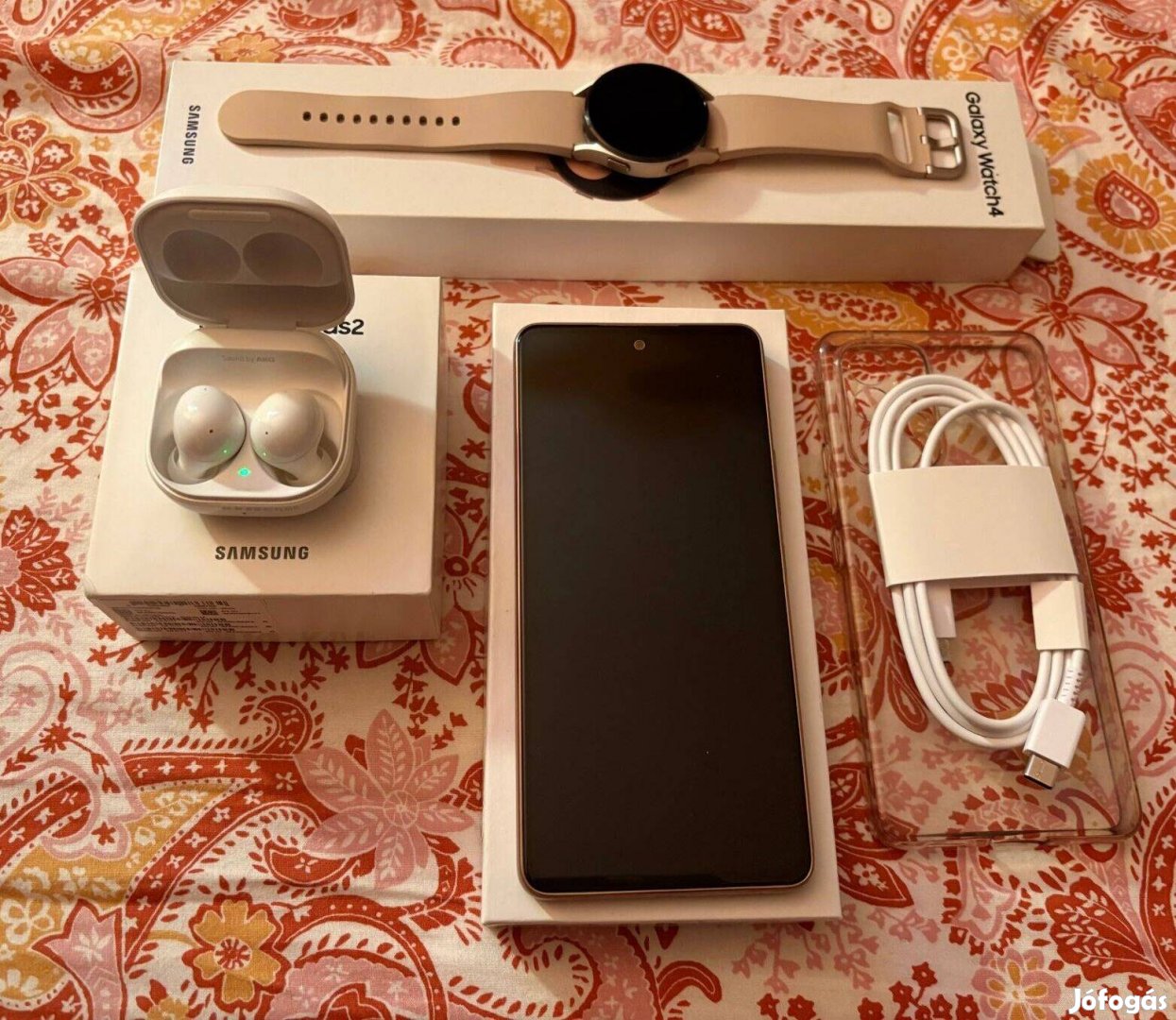 Samsung Galaxy A53 5G, Galaxy Watch 4, Galaxy Buds 2