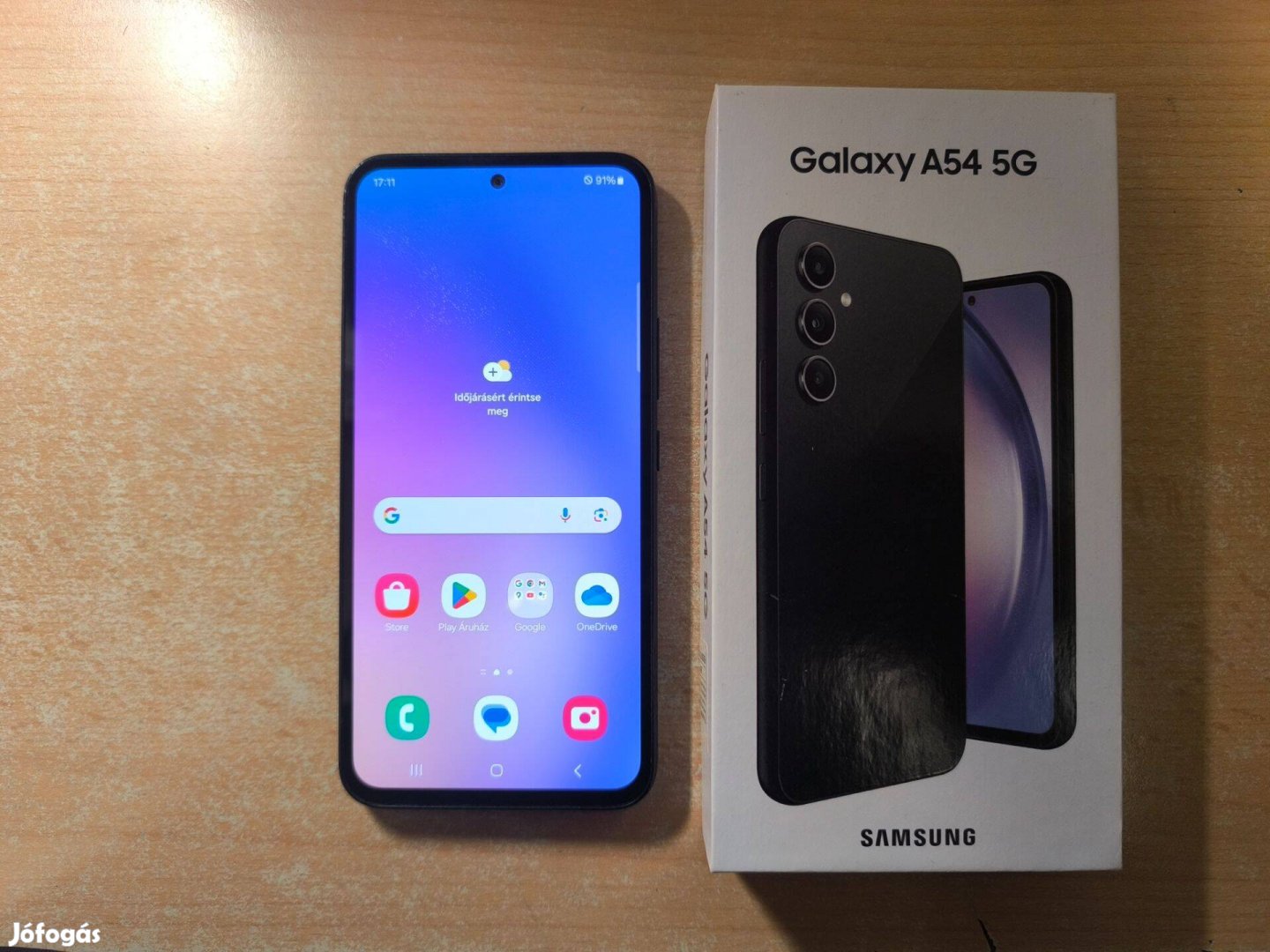 Samsung Galaxy A54 5G 8/128GB Dual Független Grafit Garival !