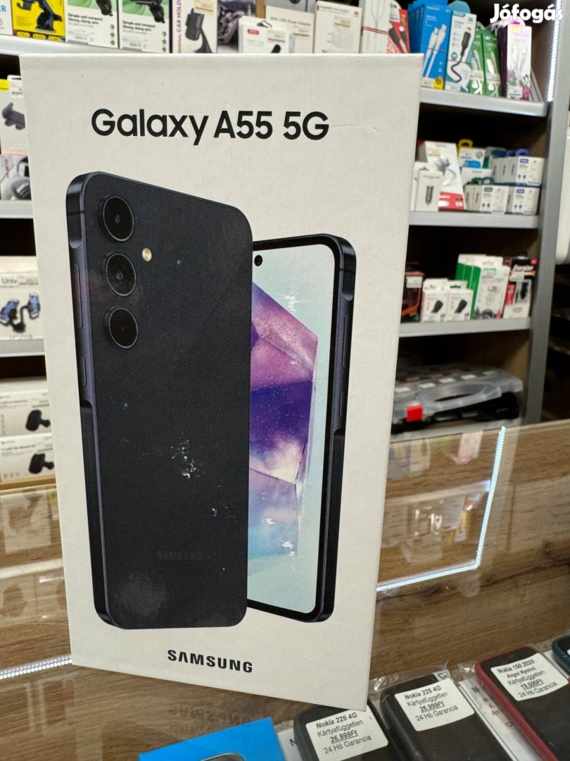 Samsung Galaxy A55 128GB 12Hó Garancia -10% Kedvezmény