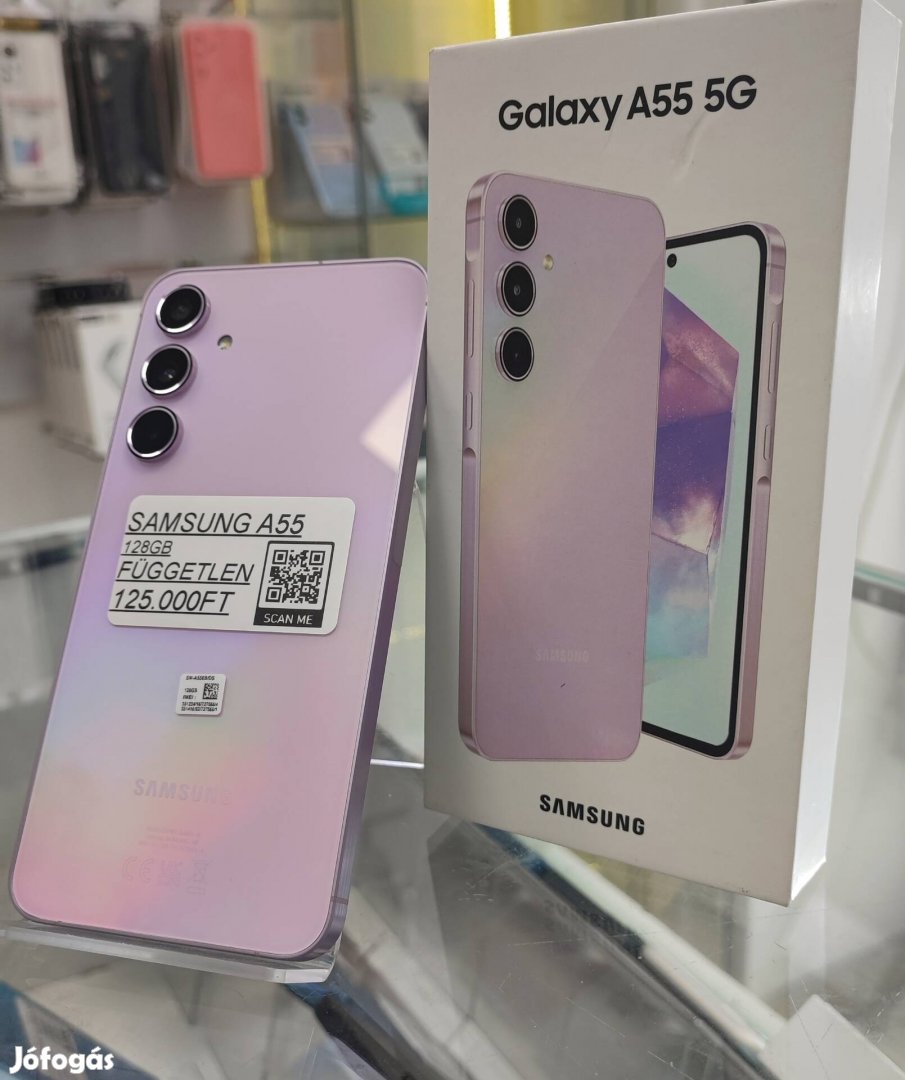 Samsung Galaxy A55-128GB-Kártyafüggetlen