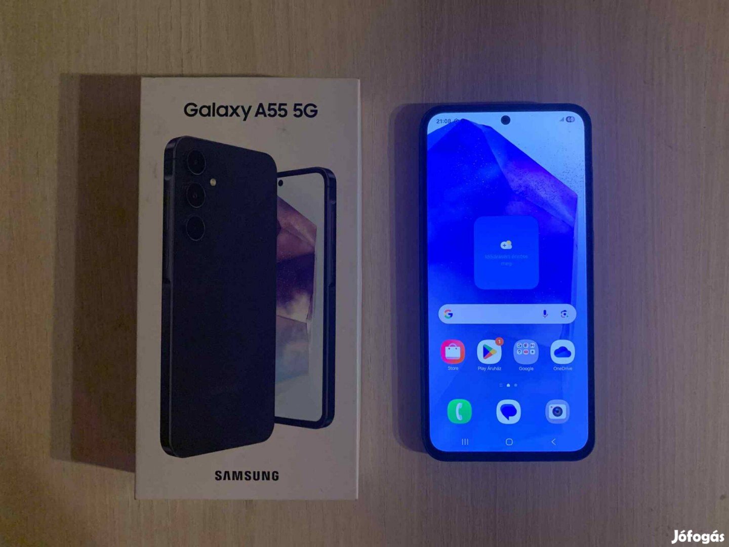 Samsung Galaxy A55 5G 8/128GB Dual Független szinte Új Garanaciás !