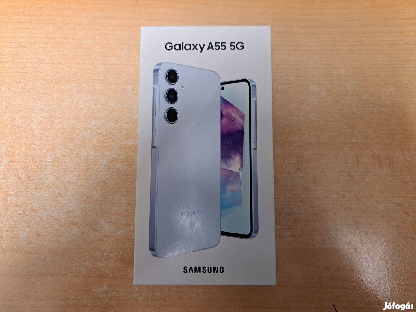 Samsung Galaxy A55 5G 8/128GB Dual Új Iceblue 2 év Garanciával !